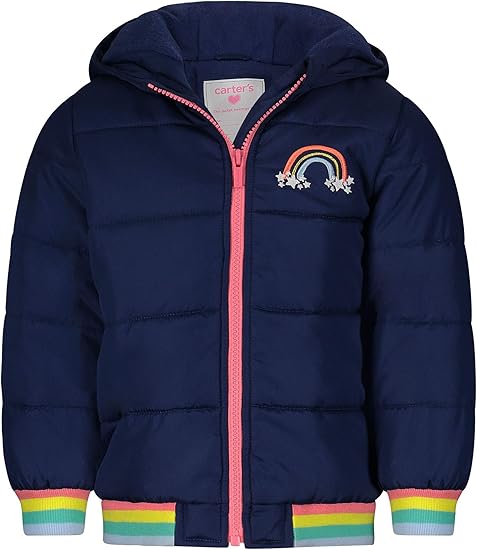 Carter's Girl's Heavyweight Winter Jacket Coat Down Alternative